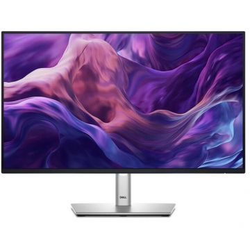 Dell Monitor IPE LED Dell 23.8 P2425H, Full HD (1920 x 1080), VGA, HDMI, DisplayPort, Pivot, 100 Hz, Negru/Argintiu