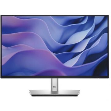 Dell Monitor IPS LED Dell 21.5 P2225H, Full HD (1920 x 1080), VGA, HDMI, DisplayPort, Pivot, 100 Hz, Negru/Argintiu