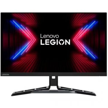 Lenovo Monitor Gaming IPS LED Lenovo 27 67B4GAC1EU, QHD (2560x1440), HDMI, DisplayPort, Boxe, Pivot, 180 Hz, 0.5 ms, Negru