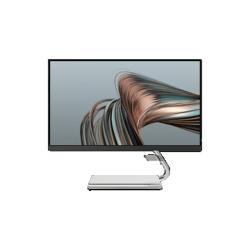 Monitor 27-inch Lenovo Q27q-20, LED, Panel Type IPS, 2560x1440, 75Hz, 16:9, Anti-glare, Display colors 16.7 Million, Color Gamut: 99% sRGB, 8ms (Level 1) / 6ms (Level 2) / 5ms (Level 3) / 4ms (Level 4) / 14ms (Off Mode), 300 cd/m² cd/m², 1000:1 static, T