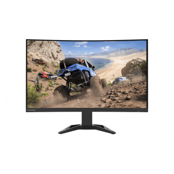 Monitor 31.5-inch Lenovo G32qc-30, LED, Panel Type VA, 2560x1440, 165Hz (DP) / 170Hz (DP, Overclock) / 144Hz (HDMI®), 16:9, Anti-glare, Display colors 16.7 Million, Color Gamut 99% sRGB, 0.5ms (MPRT) / 1ms (Level 4) / 2ms (Level 3) / 3ms (Level 2) / 4ms