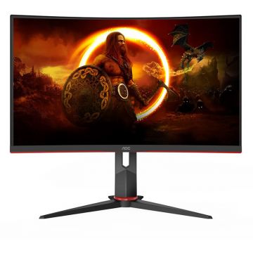 Monitor LED Gaming Curbat CQ27G2S 27 inch QHD VA 4ms 165Hz Black