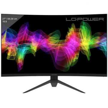 Monitor LED Gaming Curbat M27-QHD-165-C 27 inch QHD VA 4ms 165Hz Black