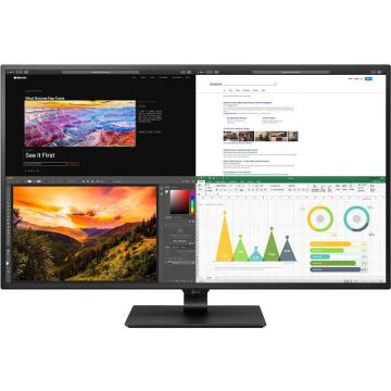 Monitor LED LG 43UN700-B, 42.5inch, IPS UHD 4K, 8ms, 60Hz, negru