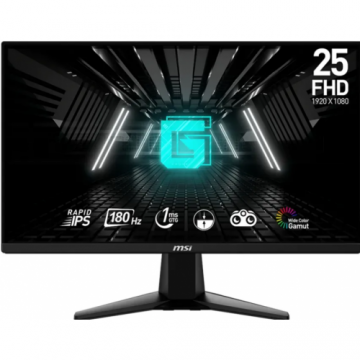 MSI Monitor LED MSI G255F, 24.5inch, 1920x1080, 1ms GTG, Negru