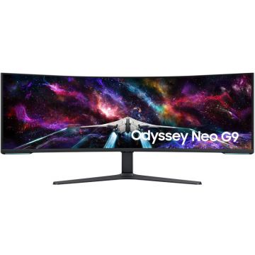 Samsung Monitor gaming Samsung Odyssey Neo G9 curbat, 57 DUHD, 240Hz 1ms, HDMI, DP