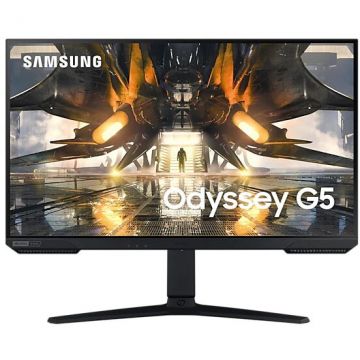Samsung Monitor LED Samsung Gaming Odyssey G5 LS27AG520PPXEN 27 inch QHD IPS 1 ms 165 Hz HDR G-Sync Compatible & FreeSync Premium