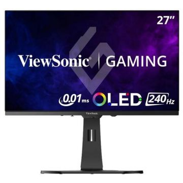 VIEWSONIC Monitor Gaming OLED ViewSonic 26.5 XG272-2K-OLED, QHD (2560x1440), HDMI, DisplayPort, Boxe, Pivot, 240 Hz, 0.02 ms, Negru/Alb VIEWSONIC Monitor Gaming OLED ViewSonic 26.5 XG272-2K-OLED, QHD (2560x1440), HDMI, DisplayPort, Boxe, Pivot, 240 Hz, 0.02 ms, Negru/Alb