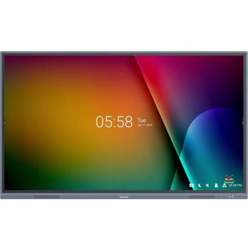 VIEWSONIC Tabla interactiva Viewsonic 86 Seria IFP8633-G, 4K UHD 3840x2160, 400 nits, 8GB RAM, 128GB Flash, HDMI, USB 3.0, Android, Negru