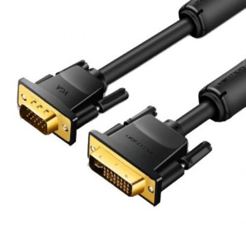 Cablu bidirectional DVI la VGA 1080P 60Hz, 1 metru, Vention