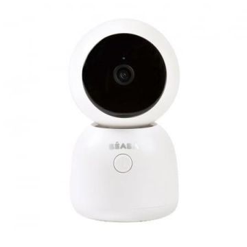 Camera Video suplimentara Beaba ZEN White, compatibila cu video monitoarele Beaba Zen Night Light si Zen Premium V2 (Alb)