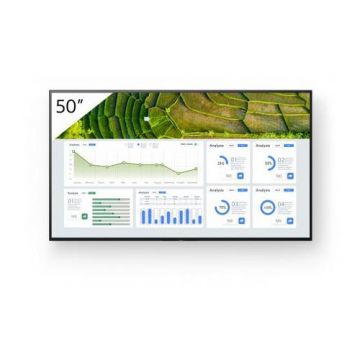 Ecran Profesional VA LED Sony 50inch FW-50BZ30L, UHD (3840 x 2160), HDMI, WiFi (Negru) Ecran Profesional VA LED Sony 50inch FW-50BZ30L, UHD (3840 x 2160), HDMI, WiFi (Negru)