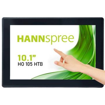 HANNSPREE Monitor Portabil TFT LED Hannspree 10.1 HO105HTB, WXGA (1280 x 800), VGA, HDMI, Touchscreen, Negru