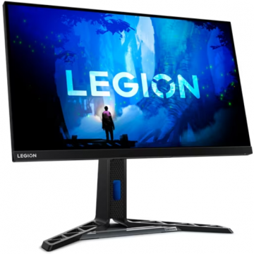 Lenovo Monitor Gaming IPS LED Lenovo 27 Y27qf-30, QHD (2560 x 1440), HDMI, DisplayPort, AMD FreeSync, Pivot, Boxe, 250 Hz, 0.5 ms, Negru