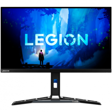 Lenovo Monitor Gaming IPS LED Lenovo Legion 27 Y27f-30, Full HD (1920 x 1080), HDMI, DisplayPort, AMD FreeSync, Boxe, Pivot, 280 Hz, 0.5ms, Negru