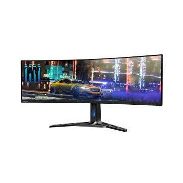 Lenovo Monitor Gaming VA LED Lenovo Legion 44.5 R45w-30, DQHD (5120 x 1440), HDMI, DisplayPort, Ecran curbat, 170 Hz, 1 ms, Negru