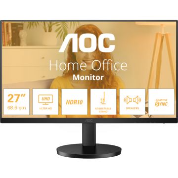Monitor LED AOC U27B3AF 27 inch UHD IPS 4 ms 60 Hz HDR