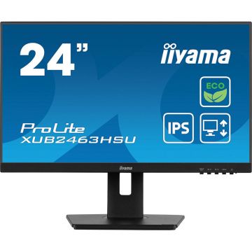 Monitor LED ProLite XUB2463HSU-B1 23.8 inch FHD IPS 3ms 100Hz Black