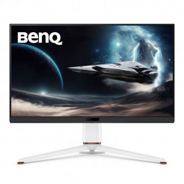 benq Monitor Gaming BenQ Mobiuz EX321UX, 31.5, 144Hz, IPS, 4K, 1ms, HDMI, DisplayPort, Alb