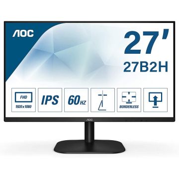 Monitor 27B2H - 27 - LED (black, FullHD, IPS, 75 Hz)