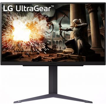 Monitor LED LG Gaming UltraGear 27GS75Q-B 27 inch QHD IPS 1 ms 200 Hz HDR FreeSync & G-Sync Compatible