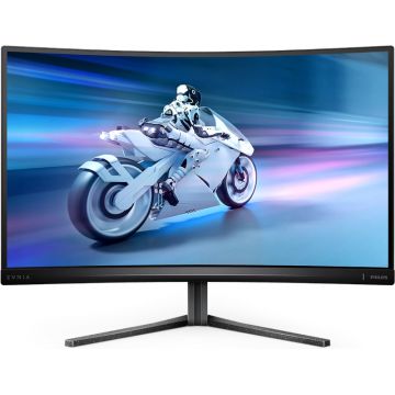 Monitor LED Philips Gaming Evnia 27M2C5200W Curbat 27 inch FHD VA 0.3 ms 280 Hz HDR