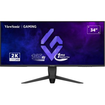 Monitor LED ViewSonic Gaming VX3480-2K-PRO 34 inch UWQHD VA 1 ms 165 Hz HDR FreeSync Premium