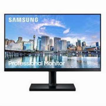 Samsung Monitor IPS LED Samsung 24 T45F, Full HD (1920 x 1080), HDMI, DisplayPort, AMD FreeSync, Pivot, Negru