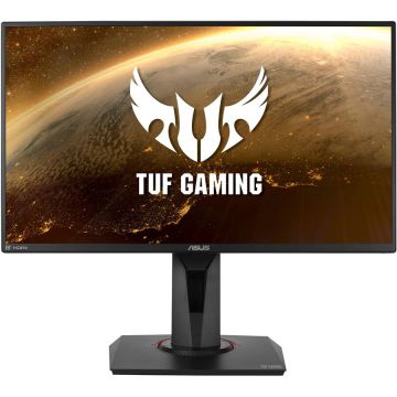 Asus Monitor Gaming LED IPS ASUS TUF 24.5, FullHD, 144Hz, 1ms MPRT, Freesync Premium, Low Blue Light, Flicker Free, HDMI, DP, VG259Q, Negru