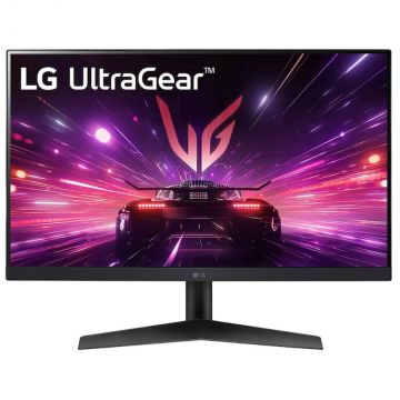 LG Monitor Gaming IPS LED LG 23.8 24GS60F-B, Full HD (1920 x 1080), HDMI, DisplayPort, 180 Hz, 1 ms (Negru)