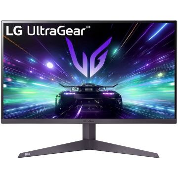 LG Monitor Gaming LED VA LG UltraGear™ 24, Full HD (1920x1080), 180Hz, 1ms, AMD FreeSync™, Black Stabilizer, Crosshair, FPS Counter, DAS, HDMI, DisplayPort, Jack, VESA, negru