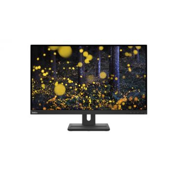 Monitor LED Lenovo ThinkVision E27q-20, 27inch, IPS QHD, 4ms, 75Hz, negru