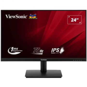 VIEWSONIC Monitor IPS LED ViewSonic 24 VA240-H, Full HD (1920 x 1080), VGA, HDMI, 100 Hz, 1 ms (Negru)