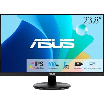 Asus Monitor ASUS VA24DQFR, 23.8, Full HD, IPS, 100Hz, 1ms, Negru