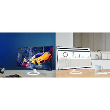 Asus Monitor IPS LED ASUS 23.8 VZ24EHF-W, Full HD (1920 x 1080), HDMI, 100 Hz, 1 ms, Alb