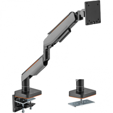 Blackmount Suport monitor cu prindere pe masa, Blackmount BM-MNT61, ecrane 17-49, max.20 kg, gri inchis, single Blackmount Suport monitor cu prindere pe masa, Blackmount BM-MNT61, ecrane 17-49, max.20 kg, gri inchis, single