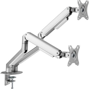 Blackmount Suport monitor Spring Double Arm Blackmount LDT63-C024, 17-32, max.9kg/brat, argintiu