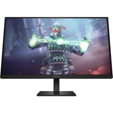HP Monitor Gaming IPS, HP 27 OMEN 27k, UHD (3840 x 2160), HDMI, DisplayPort, Pivot, Boxe, 144Hz, 1 ms (Negru)