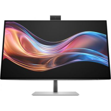 HP Monitor IPS LED HP 27 727pm, UHD (3840 x 2160), HDMI, DisplayPort, Boxe, Pivot, Argintiu