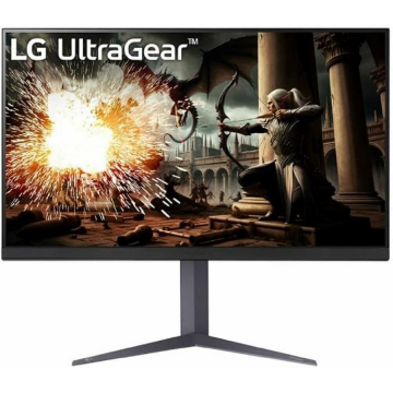 LG Monitor gaming LG 32GS75Q-B, 80 cm, 31.5, 2560 x 1440 pixeli,  Quad HD,180 Hz, 1ms, DisplayPort, HDMI, Jack 3.5 mm, Negru
