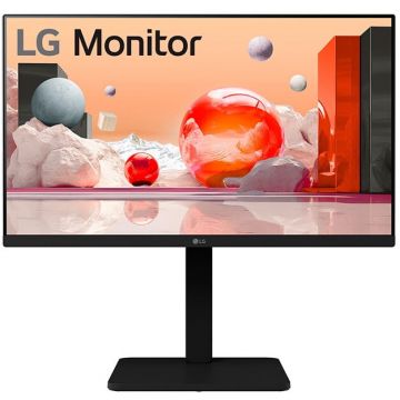 LG Monitor LED IPS LG 23.8, Full HD (1920 x 1080), 100Hz, 5ms, VGA, HDMI, Display Port, Boxe, Pivot, Negru