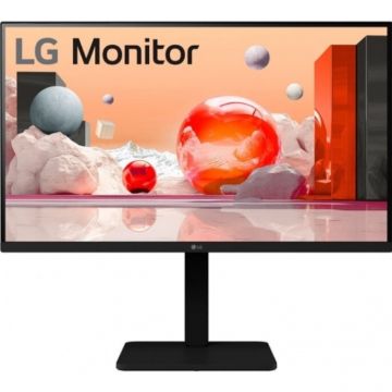 LG Monitor IPS LED LG 27 27BA550-B, Full HD 1920 x 1080, VGA, HDMI, DisplayPort, Boxe, Pivot, 100 Hz, 5 ms Negru