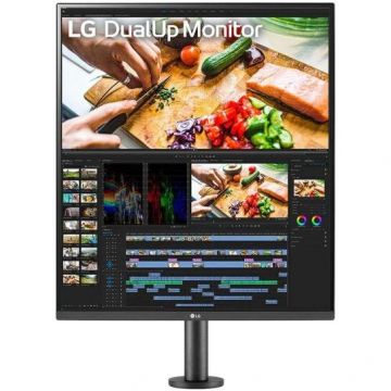 Monitor DualUp Ergo 28MQ780-B LED 28inch SDQHD 60H Negru