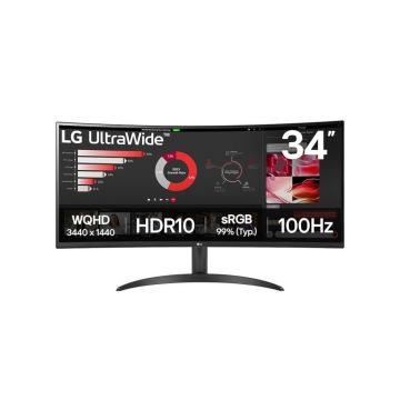 Monitor Gaming Curbat LED VA LG UltraWide™ 34