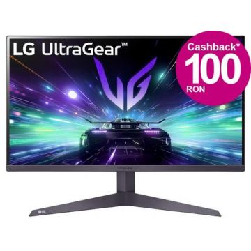 Monitor Gaming VA LED LG 27inch 27GS50F-B, Full HD (1920 x 1080), HDMI, DisplayPort, 180 Hz (Negru)