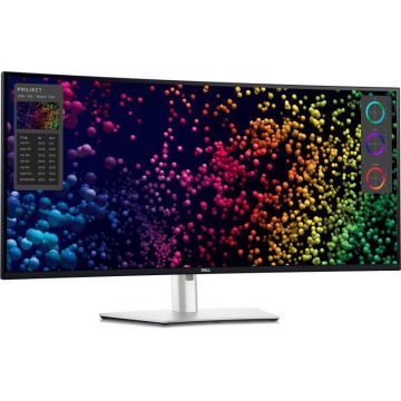 Monitor LED Curbat UltraSharp U4025QW 39.7Inch IPS 5120 x 2160 Argintiu