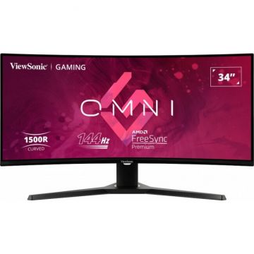 Monitor VX3418-2KPC 34inch  VA  UWQHD  1ms  144Hz  Curbat FreeSync Premium Negru