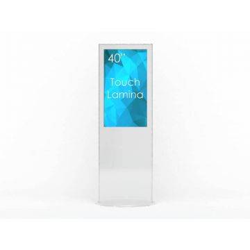 Swedx Stand Kiosk/Totem SWEDX Lamina 40 4K cu Touch, SWLT-40K8-A1, ALB
