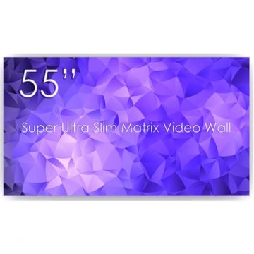 Swedx Video Wall SWEDX 55 Super Ultra Slim Matrix SUMX-55K8-01, bezel width 1,8mm