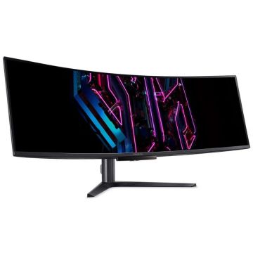 Acer Monitor Acer Predator X49XBMIPPHUZX, 49, QD OLED, DQHD, 0.03ms,  240Hz, HDR, Negru